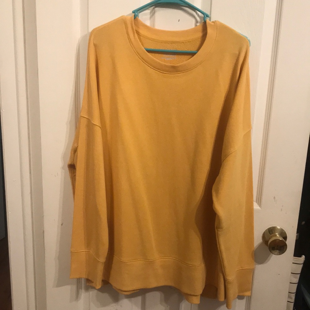 Yellow sweater